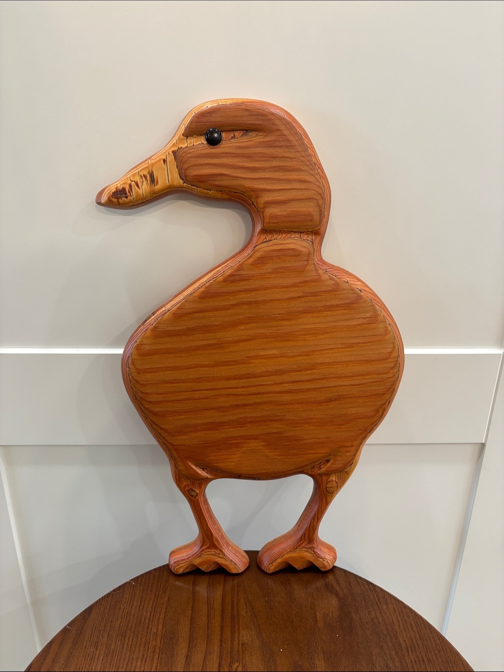 Handcrafted Wooden Duck Bird